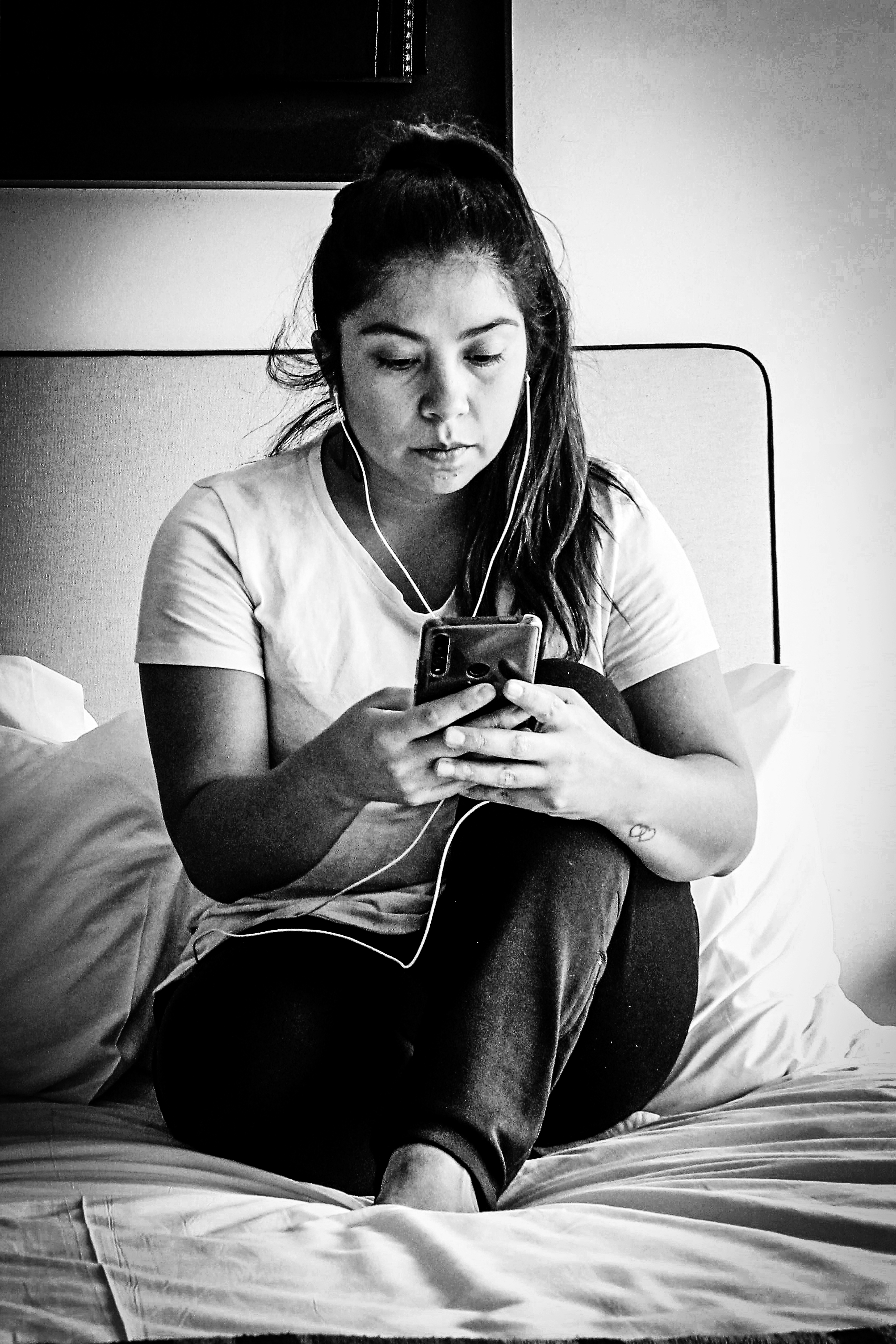 Foto de Ignacia Pinto, residente de residencia sanitaria