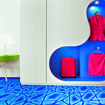 prizeotel Hamburg-City - design by Karim Rashid Inc. & Photo by Eric Laignel